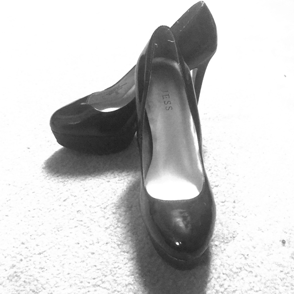 Black high heels